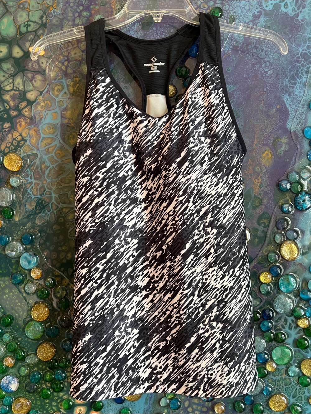 Moving Comfort Tank with Built in Shelf Bra